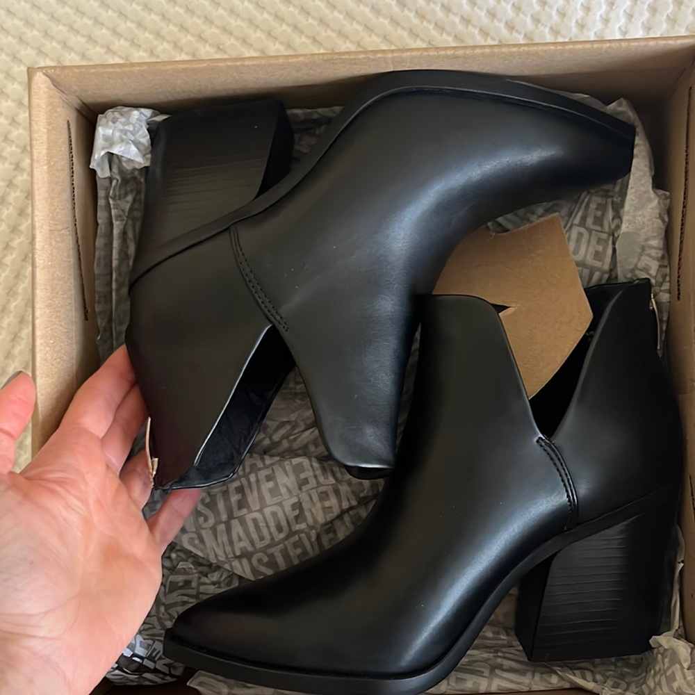 Black booties